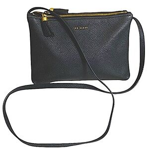 Ted Baker Black  Leather Crossbody Bag